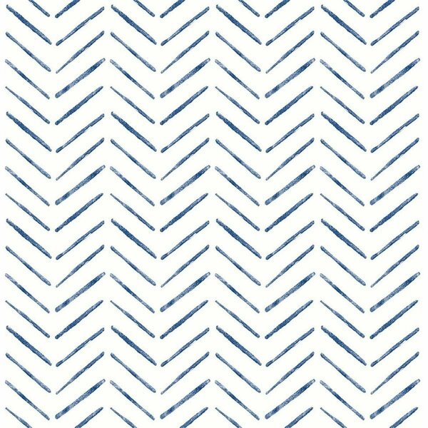 Nuwallpaper Holden Peel & Stick Wallpaper Indigo NUS4389